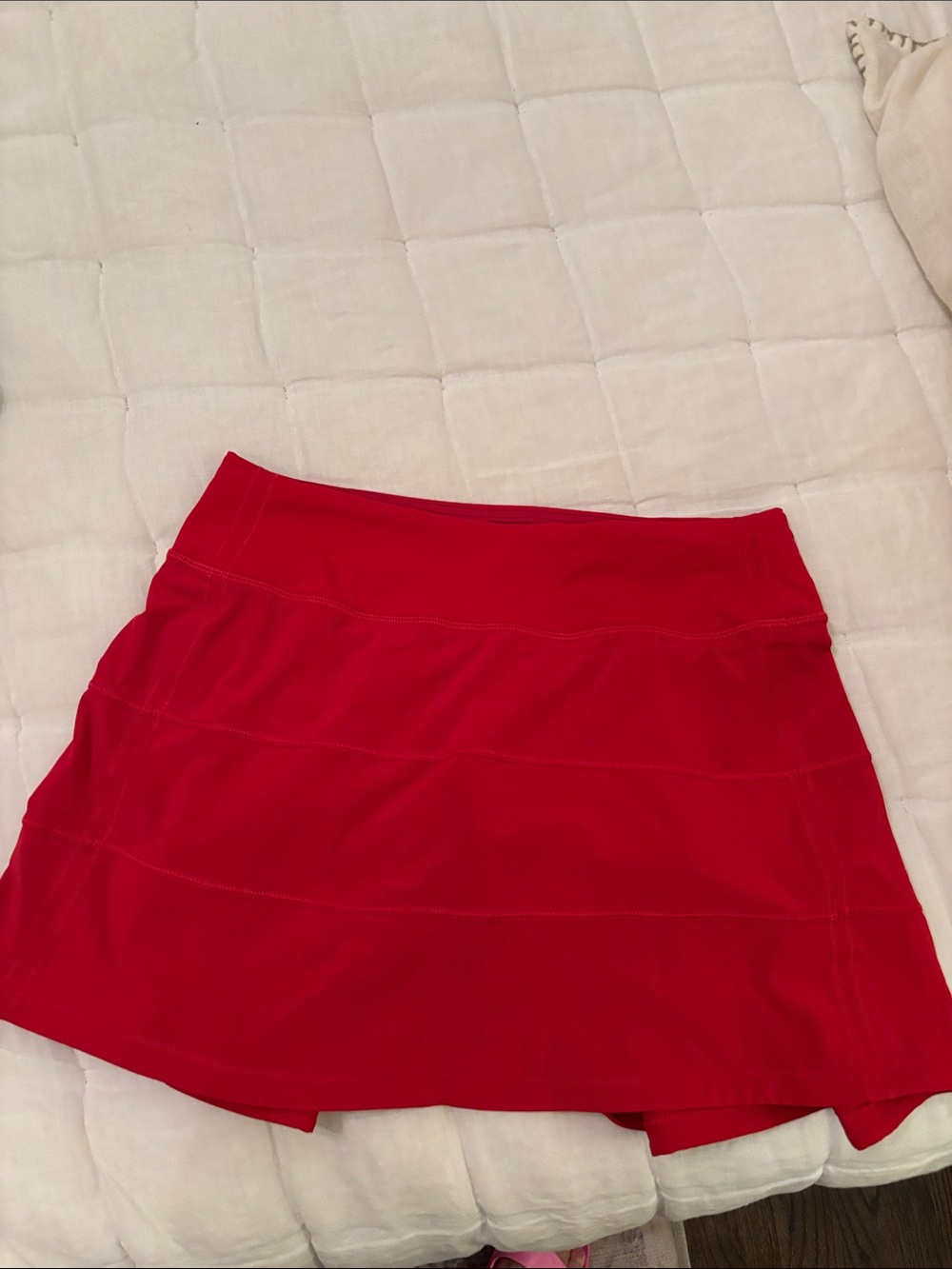 lululemon athletica Red Athletic Skort